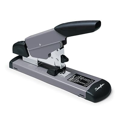 Swingline - Heavy Duty Desktop Stapler, 160-Sheet Capacity - Black/Gray Swingline - Heavy Duty Desktop Stapler, 160-Sheet Capacity - Black/Gray