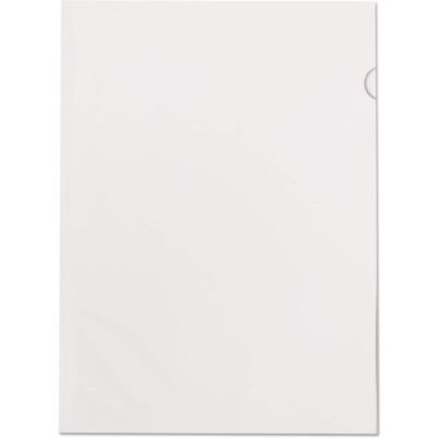 Tops Business Forms - Poly Color Transparent File Jackets, Letter Size, Clear, 50/box Tops Business Forms - Poly Color Transparent File Jackets, Letter Size, Clear, 50/box