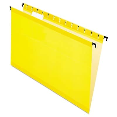 Pendaflex - SureHook Hanging Folders, Legal, 20/Box - Yellow Pendaflex - SureHook Hanging Folders, Legal, 20/Box - Yellow