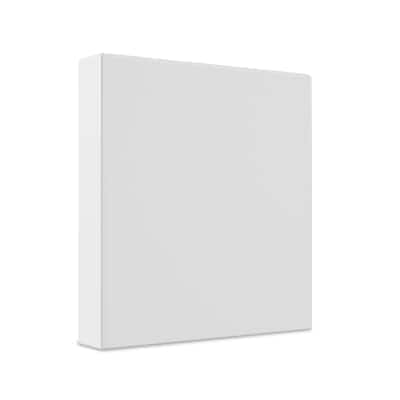 Staples - 2" 3-Ring View Binders, 12/Pack - White Staples - 2" 3-Ring View Binders, 12/Pack - White