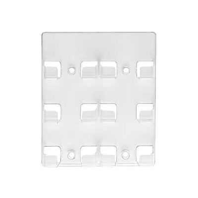 Deflecto - Wall Mounted Card Holders - Clear Deflecto - Wall Mounted Card Holders - Clear