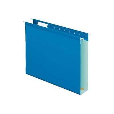 Pendaflex - Hanging File Folders, 2" Expansion, Letter Size, 25/Box - Blue Pendaflex - Hanging File Folders, 2" Expansion, Letter Size, 25/Box - Blue
