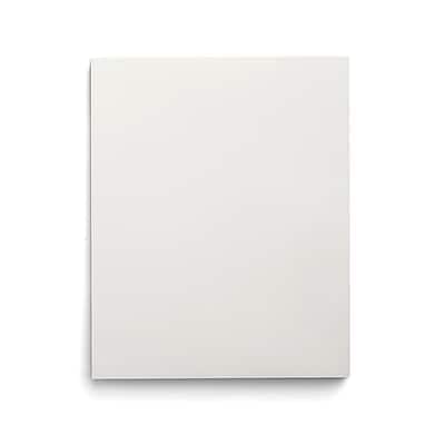 Staples - Smooth 2-Pocket Paper Folder, 25/Box - White Staples - Smooth 2-Pocket Paper Folder, 25/Box - White