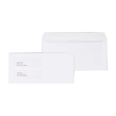 Staples - Gummed Business Envelopes, 4 3/16" x 9", 1000/Box - White Staples - Gummed Business Envelopes, 4 3/16" x 9", 1000/Box - White