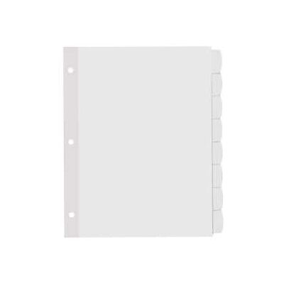 Avery - Big Tab Printable Paper Dividers with Labels, 8 Tabs, 20 Sets/Pack - White Avery - Big Tab Printable Paper Dividers with Labels, 8 Tabs, 20 Sets/Pack - White