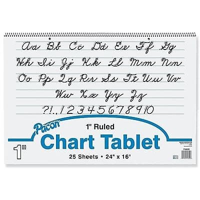 Pacon - Classroom Flip Chart, 24" x 16" - White Pacon - Classroom Flip Chart, 24" x 16" - White