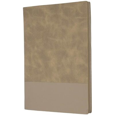 Unique Bargains - Hardcover Leather Lined Journal, 100 Pages 8.3x5.7" A5 Lined Diary Notebook for Office Home Writing - Beige Unique Bargains - Hardcover Leather Lined Journal, 100 Pages 8.3x5.7" A5 Lined Diary Notebook for Office Home Writing - Beige
