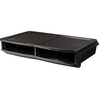 Storex - Quick Stack 6 sorter Organizer 500 x Sheet 6 Compartment Size : 8.75 x 11.50 x 2 8.70 x 13.60 Width20.50 - Black Storex - Quick Stack 6 sorter Organizer 500 x Sheet 6 Compartment Size : 8.75 x 11.50 x 2 8.70 x 13.60 Width20.50 - Black