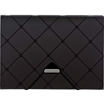 Pendaflex - Accordion File, 8.5" x 11" , 13-Pocket - Black Pendaflex - Accordion File, 8.5" x 11" , 13-Pocket - Black