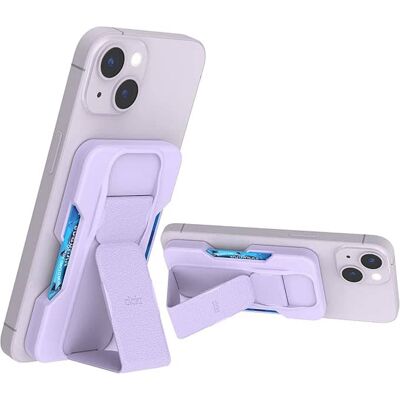 CLCKR - Magsafe Wallet Stand & Grip Color: - Purple CLCKR - Magsafe Wallet Stand & Grip Color: - Purple