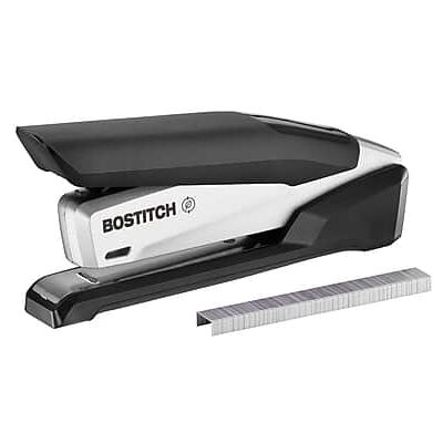Bostitch - InPower+28 Reduced-Effort Desktop Stapler, 28-Sheet Capacity, Staples Included - Black/Silver Bostitch - InPower+28 Reduced-Effort Desktop Stapler, 28-Sheet Capacity, Staples Included - Black/Silver