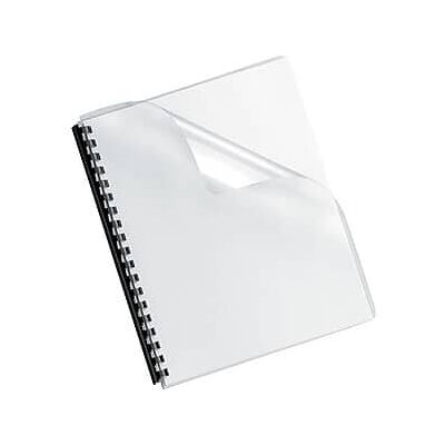Fellowes - Crystals Presentation Covers, Oversize, Clear, 100/Pack (5293401) Fellowes - Crystals Presentation Covers, Oversize, Clear, 100/Pack (5293401)