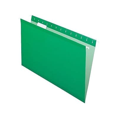 Pendaflex - Recycled Hanging File Folders, Legal Size, 25/Box - Bright Green Pendaflex - Recycled Hanging File Folders, Legal Size, 25/Box - Bright Green