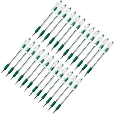 Pentel - R.S.V.P. Ballpoint Pen, Fine Point, Green, Pack of 24 Pentel - R.S.V.P. Ballpoint Pen, Fine Point, Green, Pack of 24