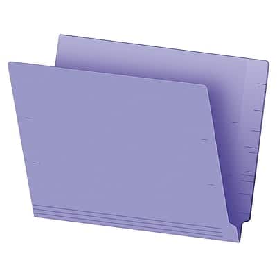 Pendaflex - Recycled End Tab File Folder, Straight Cut, Letter Size, 100/Box - Purple Pendaflex - Recycled End Tab File Folder, Straight Cut, Letter Size, 100/Box - Purple
