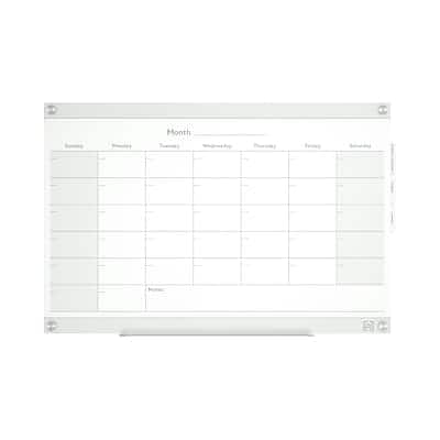TRU RED - TRU RED™ Templated Magnetic Glass Dry-Erase Whiteboard, 3' x 2' (TR62139) TRU RED - TRU RED™ Templated Magnetic Glass Dry-Erase Whiteboard, 3' x 2' (TR62139)