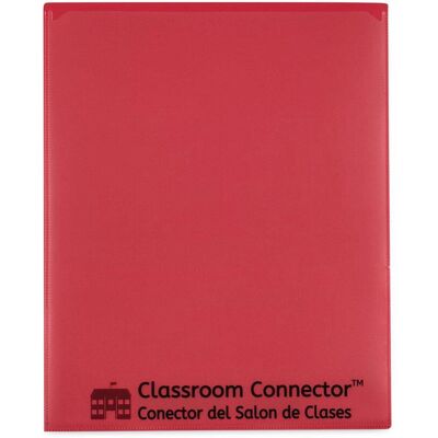 C-Line Products - Classroom Connector Folders, 11 x 8.5, Red, 25/Box C-Line Products - Classroom Connector Folders, 11 x 8.5, Red, 25/Box
