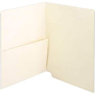 Medical Arts Press - 11 Pt. End-Tab Pocket Folders, No Fasteners, 50/Bx - Manila Medical Arts Press - 11 Pt. End-Tab Pocket Folders, No Fasteners, 50/Bx - Manila