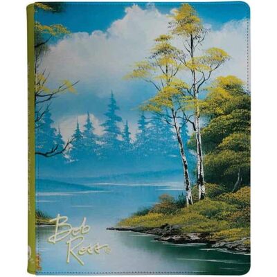 Ultra PRO - Bob Ross Lakeside Path 9-Pocket Zippered PRO-Binder Ultra PRO - Bob Ross Lakeside Path 9-Pocket Zippered PRO-Binder