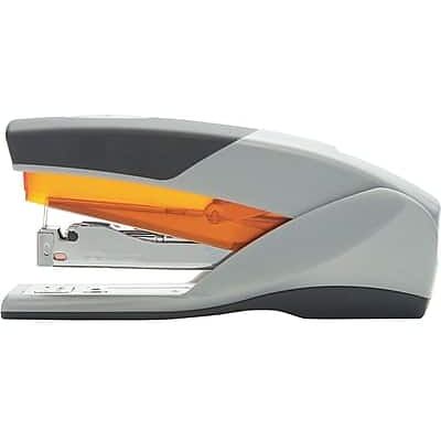 Swingline - Optima Reduced Effort Stapler, 25 Sheet Capacity - Gray/Orange Swingline - Optima Reduced Effort Stapler, 25 Sheet Capacity - Gray/Orange