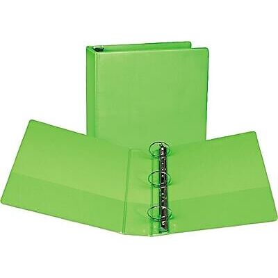 Samsill - Earth's Choice Plant-Based Durable 2" View Binders, 3-Ring ,Made in USA Green, 2/Pack - Lime Samsill - Earth's Choice Plant-Based Durable 2" View Binders, 3-Ring ,Made in USA Green, 2/Pack - Lime