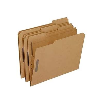 Pendaflex - Fastener Folders, 2 Fasteners, 1/3 Cut Tabs, Letter, 50/Box - Kraft Pendaflex - Fastener Folders, 2 Fasteners, 1/3 Cut Tabs, Letter, 50/Box - Kraft