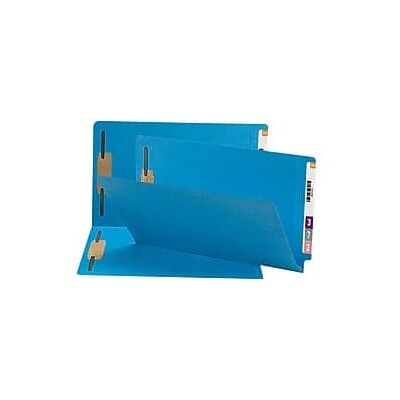 Smead - End Tab Classification Folders, Shelf-Master Reinforced Straight-Cut Tab, Legal Size, 50/Box - Blue Smead - End Tab Classification Folders, Shelf-Master Reinforced Straight-Cut Tab, Legal Size, 50/Box - Blue