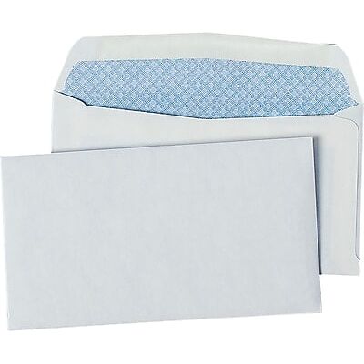 Quality Park - Security #6 Tinted Business Envelopes, 3 5/8" x 6 1/2", 500/Bx - White Quality Park - Security #6 Tinted Business Envelopes, 3 5/8" x 6 1/2", 500/Bx - White