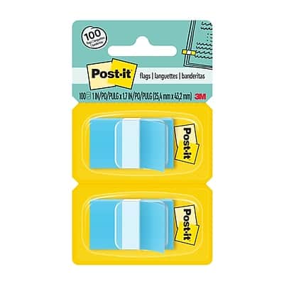 Post-it - Flags, 1", 100 Flags/Pack - Blue Post-it - Flags, 1", 100 Flags/Pack - Blue