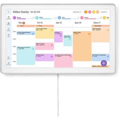 Skylight - Calendar Max: 27 inch Touchscreen Smart Calendar and Family Organizer - Aluminum Skylight - Calendar Max: 27 inch Touchscreen Smart Calendar and Family Organizer - Aluminum