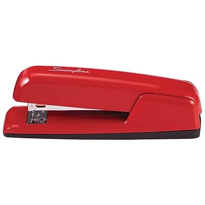 Swingline - Desktop Stapler, 25 Sheets Capacity - Red Swingline - Desktop Stapler, 25 Sheets Capacity - Red