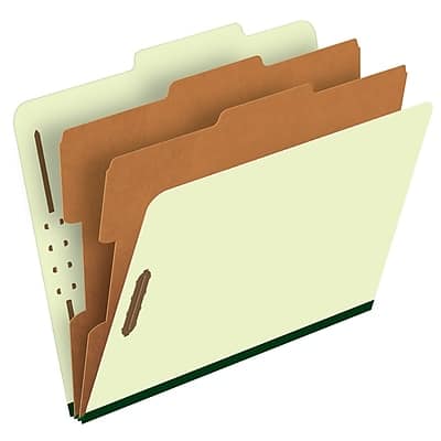 Pendaflex - Classification Folder, 2-Dividers, Letter Size, 10/Box - Light Green Pendaflex - Classification Folder, 2-Dividers, Letter Size, 10/Box - Light Green