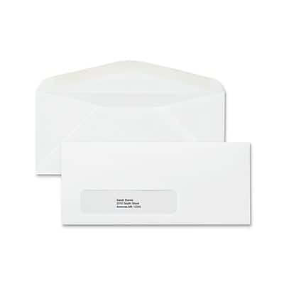 Staples - Gummed #9 Business Envelope, 3 7/8" x 8 7/8", 500/Box - White Wove Staples - Gummed #9 Business Envelope, 3 7/8" x 8 7/8", 500/Box - White Wove