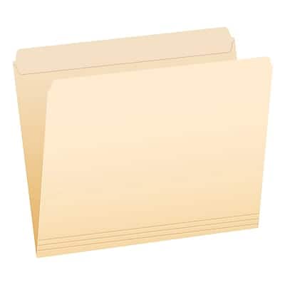 Pendaflex - Recycled Heavy Duty File Folder, Straight Cut, Letter Size, 100/Box - Manila Pendaflex - Recycled Heavy Duty File Folder, Straight Cut, Letter Size, 100/Box - Manila