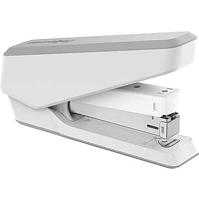 Fellowes - LX850 EasyPress Desktop Stapler, 25-Sheet Capacity - White Fellowes - LX850 EasyPress Desktop Stapler, 25-Sheet Capacity - White