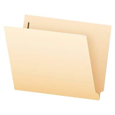 Pendaflex - Recycled End Tab File Folder, Straight Cut, Left Position, Letter Size, 50/Box - Manila Pendaflex - Recycled End Tab File Folder, Straight Cut, Left Position, Letter Size, 50/Box - Manila