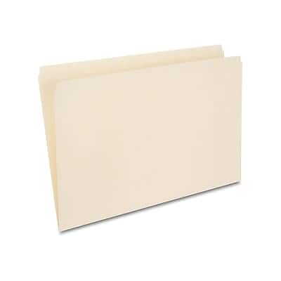Staples - 30% Recycled File Folder, Straight Cut, Legal Size, 100/Box - Manila Staples - 30% Recycled File Folder, Straight Cut, Legal Size, 100/Box - Manila