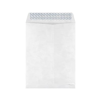 Staples - Tyvek Self Seal Catalog Envelope, 9 1/2" x 12 1/2", 100/Box - White Staples - Tyvek Self Seal Catalog Envelope, 9 1/2" x 12 1/2", 100/Box - White