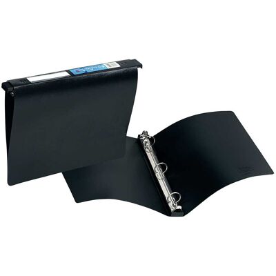Avery - Hanging Storage 3 Ring Binder, 1 Inch Binder (14801) - Black Avery - Hanging Storage 3 Ring Binder, 1 Inch Binder (14801) - Black