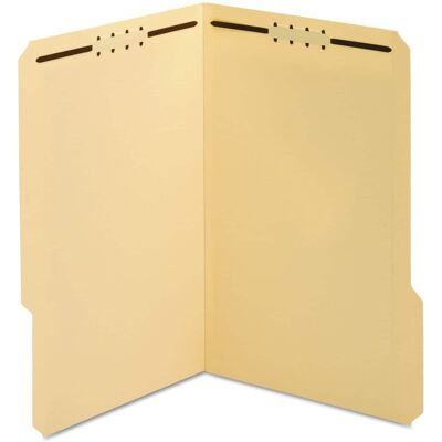 Tops Business Forms - Top Tab Fastener Folder, 0.75" Expansion, 2 Fasteners, Legal Size, Manila Exterior, 50/Box Tops Business Forms - Top Tab Fastener Folder, 0.75" Expansion, 2 Fasteners, Legal Size, Manila Exterior, 50/Box