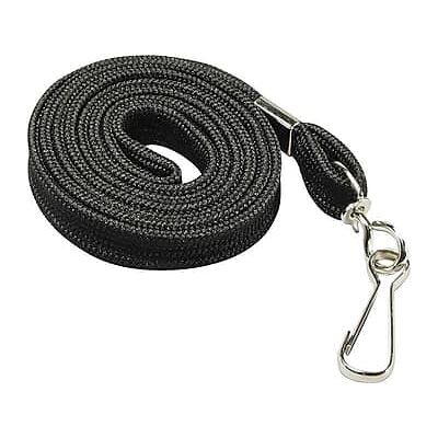 Sicurix - Lanyards, 100/Pack - Black Sicurix - Lanyards, 100/Pack - Black