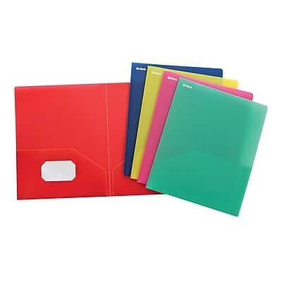 Oxford - 2-Pocket Presentation Folders, 25/Box - Assorted Colors Oxford - 2-Pocket Presentation Folders, 25/Box - Assorted Colors