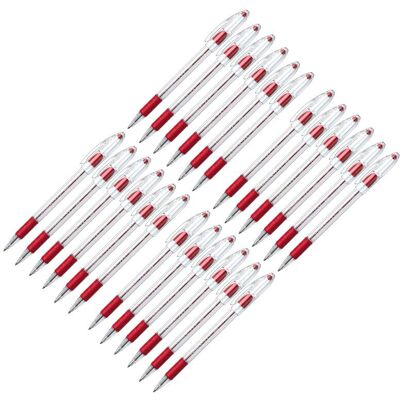 Pentel - R.S.V.P. Ballpoint Pen, Fine Point, Red, Pack of 24 Pentel - R.S.V.P. Ballpoint Pen, Fine Point, Red, Pack of 24