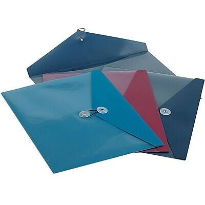 Pendaflex - Standard Plastic Filing Envelope, Letter, 4/Pack - Assorted Colors Pendaflex - Standard Plastic Filing Envelope, Letter, 4/Pack - Assorted Colors