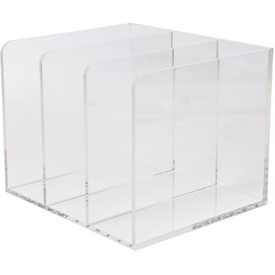 Martha Stewart - Brody Premium Acrylic Desktop File Holder - Clear Martha Stewart - Brody Premium Acrylic Desktop File Holder - Clear