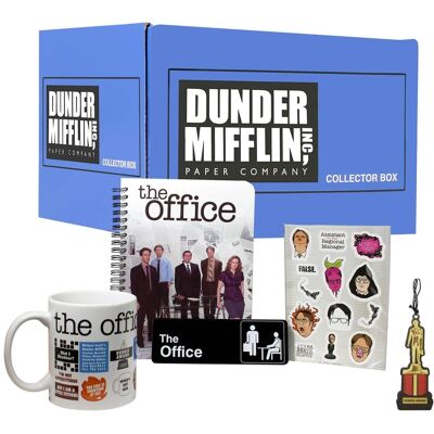 Just Funky - The Office Looksee Collector Box Mug Journal Air Freshener Stickers - White Just Funky - The Office Looksee Collector Box Mug Journal Air Freshener Stickers - White