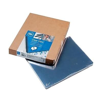 Swingline - GBC View Presentation Covers, 8.75"W x 11.25"H, 100 Box - Clear Swingline - GBC View Presentation Covers, 8.75"W x 11.25"H, 100 Box - Clear