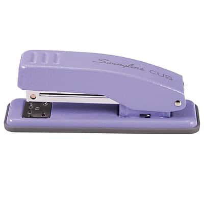 Swingline - Cub Desktop Stapler, 20-Sheet Capacity - Periwinkle Swingline - Cub Desktop Stapler, 20-Sheet Capacity - Periwinkle