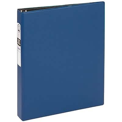 Avery - 1" 3-Ring Non-View Binders - Blue Avery - 1" 3-Ring Non-View Binders - Blue