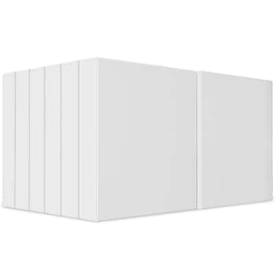 Staples - 1 1/2" 3-Ring View Binders, 12/Pack - White Staples - 1 1/2" 3-Ring View Binders, 12/Pack - White